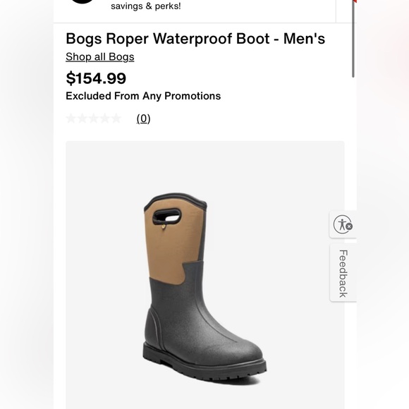 Bogs Men's Roper Waterproof Boot - Picture 5 of 5